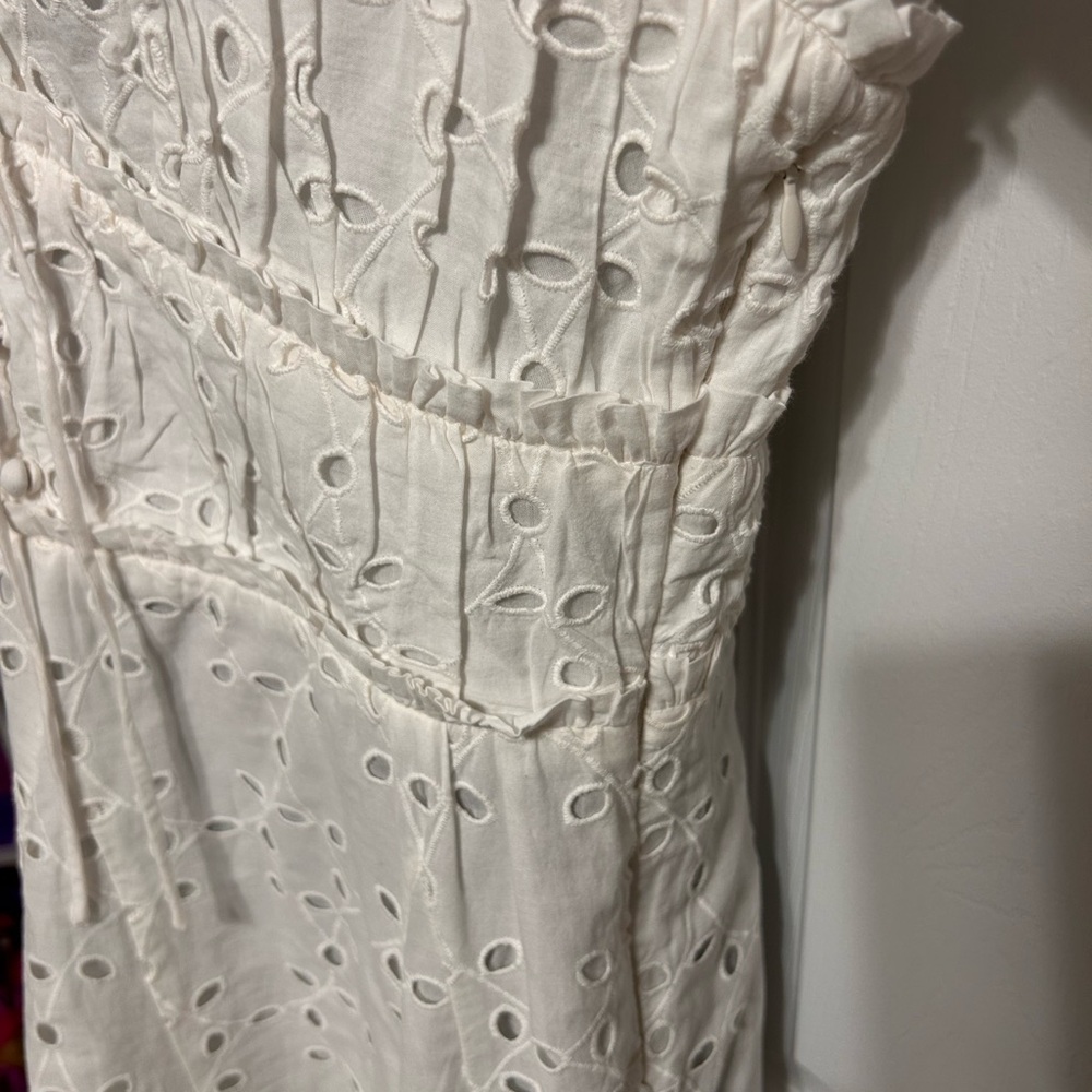 Gianni Bini white eyelet dress medium - Picture 12 of 13